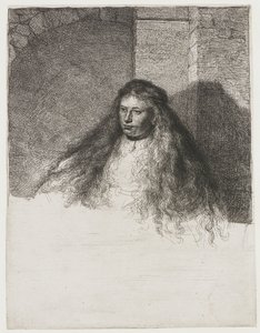 Den stora judiska bruden av Rembrandt van Rijn