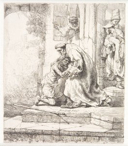Den förlorade sonens återkomst av Rembrandt van Rijn