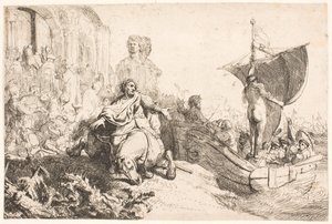 Lyckans skepp av Rembrandt van Rijn