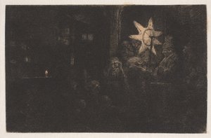 Kungarnas stjärna: ett nattstycke av Rembrandt van Rijn