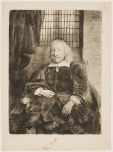 De flanerande musikerna av Rembrandt van Rijn