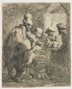 Gatumusikanterna av Rembrandt van Rijn