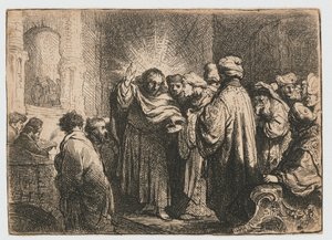 Hyllningspengarna av Rembrandt van Rijn