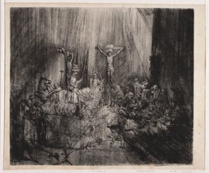 Tre kors av Rembrandt van Rijn