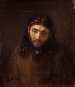 Head of Christ av Rembrandt van Rijn