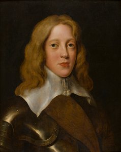 Porträtt av Hon. Edward Russell (1626-1665), ca 1636-50 (olja på duk) av Remee van Leemput