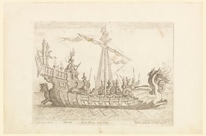 Hercole barca del Sig. Nicolo Cimenes, från Vessels of the Argonauts för Cosimo de