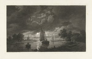 flod vy av Remigius Adrianus Haanen