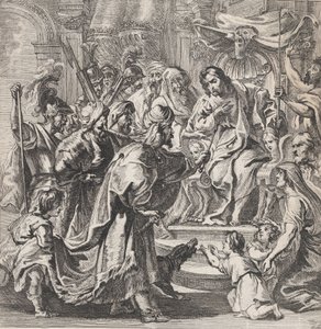 Cambyses straffar den orättfärdiga domaren Sisamnes, ca. 1630-80., ca. 1630-80.