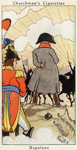 NAPOLEON Bonaparte - stående av René Bull