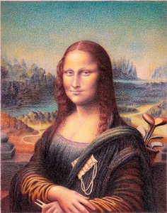DA VINCI-Golf, 2020, teckning med färgpenna på papper