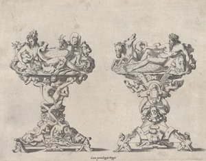 Två saltkällare, 1500-1600-talet. av Rene Boyvin