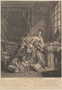 Modehandlare, 1746-55. av Rene Gaillard
