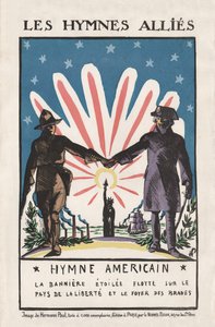 De allierades hymner, 1917 av Rene George Hermann Paul