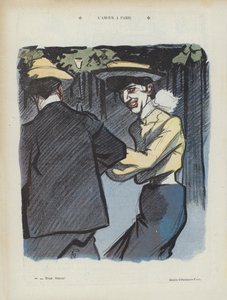 Prostitution - Illustration für Le Rire, 27. Mai 1905