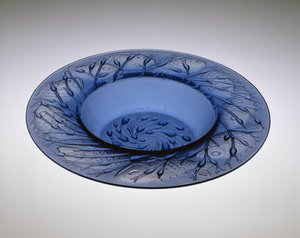 "Anvers" skål, designad 21 mars av Rene Jules Lalique