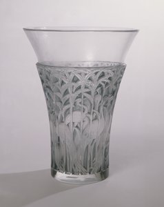Ibis vas, 1934 (frostat och blått glas)