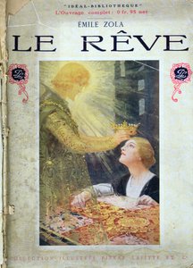 Främre omslaget till "Le Reve" av Emile Zola (1840-1902) 1910