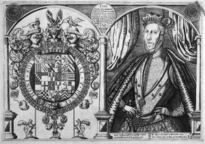 Thomas Howard, 4:e hertigen av Norfolk och hans vapen, 1616