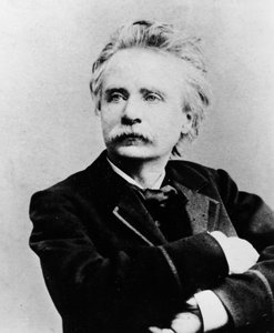 Porträtt av Edvard Hagerup Grieg, c.1870 av Reutlinger Studio