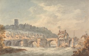 Bridgnorth Bridge, Shropshire av Rev. William Gilpin