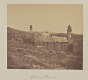 Abrahams grav. av Reverend George Wilson Bridges