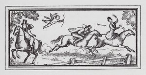 Rävjakt (litho) av Rex (after) Whistler