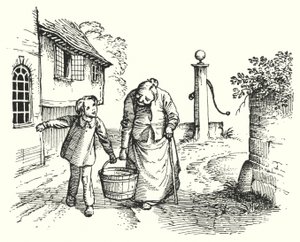 HC Andersen: Little Tuk (litho) av Rex (after) Whistler