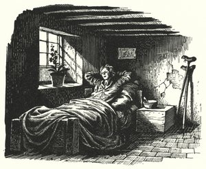 HC Andersen: Ängeln (litho) av Rex (after) Whistler