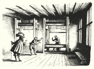 Hans Christian Andersen: Kejsarens nya kläder (litho) av Rex (after) Whistler