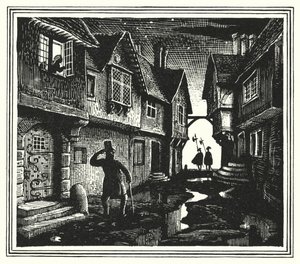 Hans Christian Andersen: The Galoshes Of Fortune (litho) av Rex (after) Whistler