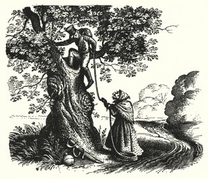 Hans Christian Andersen: The Tinder-Box (litho) av Rex (after) Whistler
