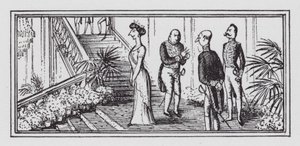 Foreign Office Party (litho) av Rex (after) Whistler