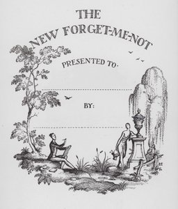 The New Forget-Me-Not … Presenterat för … Av (litho) av Rex (after) Whistler