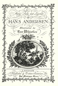 Titelsida för Sagor och legender av Hans Andersen (litho) av Rex (after) Whistler
