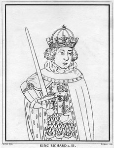 Richard III av England, 1700-talet. av Reynolds Grignion