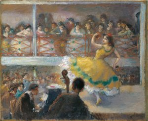 Flamenco - Canals, Ricard (1876-1931) - Olja på duk - 61,5x74,5 - Museo Carmen Thyssen, Malaga