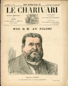 Omslag till "" The Charivari"", Satirical in Colors av Ricardo Flores