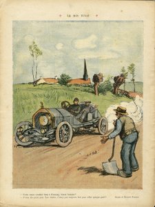 Illustration av Ricardo Flores (1878-1918) i Le Rire av Ricardo Flores