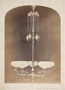 Gasolier、1880年頃スウェーデン語 av John Pardon