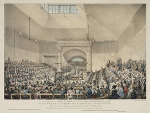 Invigning av Lecture Theatre i Marylebone, London av John Pardon