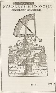 Tycho Brahes kvadrant (omvänd), ca 1577 av John Pardon