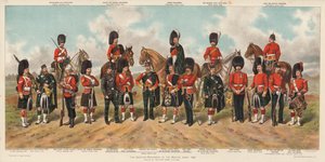 Skotska regementen av den brittiska armén