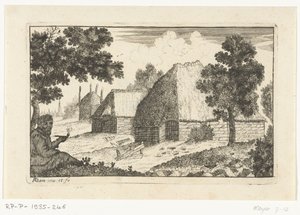 Två bondgårdar med en piprökare Farmhouses (serietitel) av Richard Adam