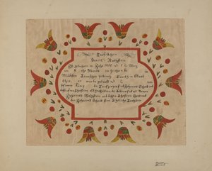 Fraktur av Richard Barnett