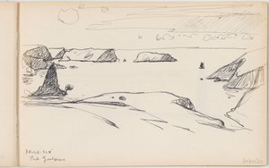 Belle-Île-en-Mer, Port Goulphar av Richard Baseleer