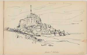 Mont-Saint-Michel av Richard Baseleer