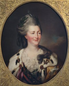 Porträtt av Katarina II