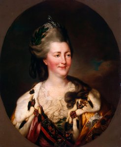 Porträtt av kejsarinnan Katarina II