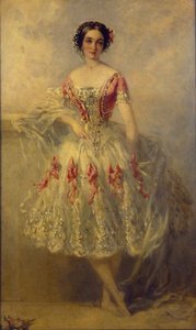 Porträtt av Marie-Adeline Plunkett, 1854.